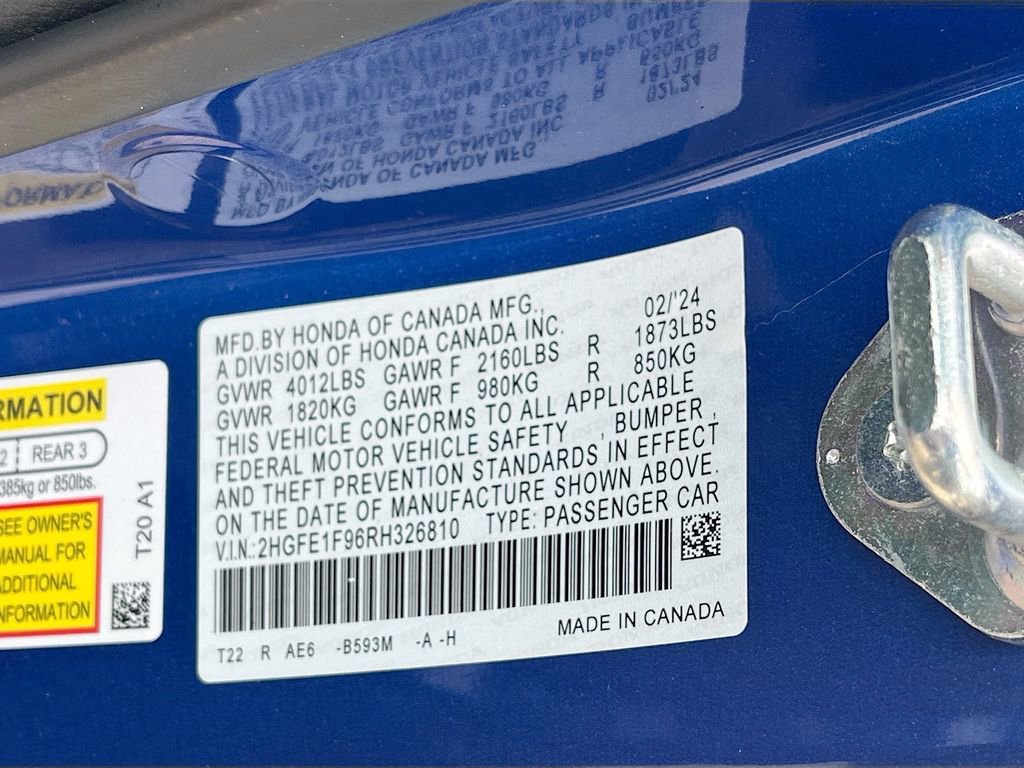 Used 2024 Honda Civic Touring image 30