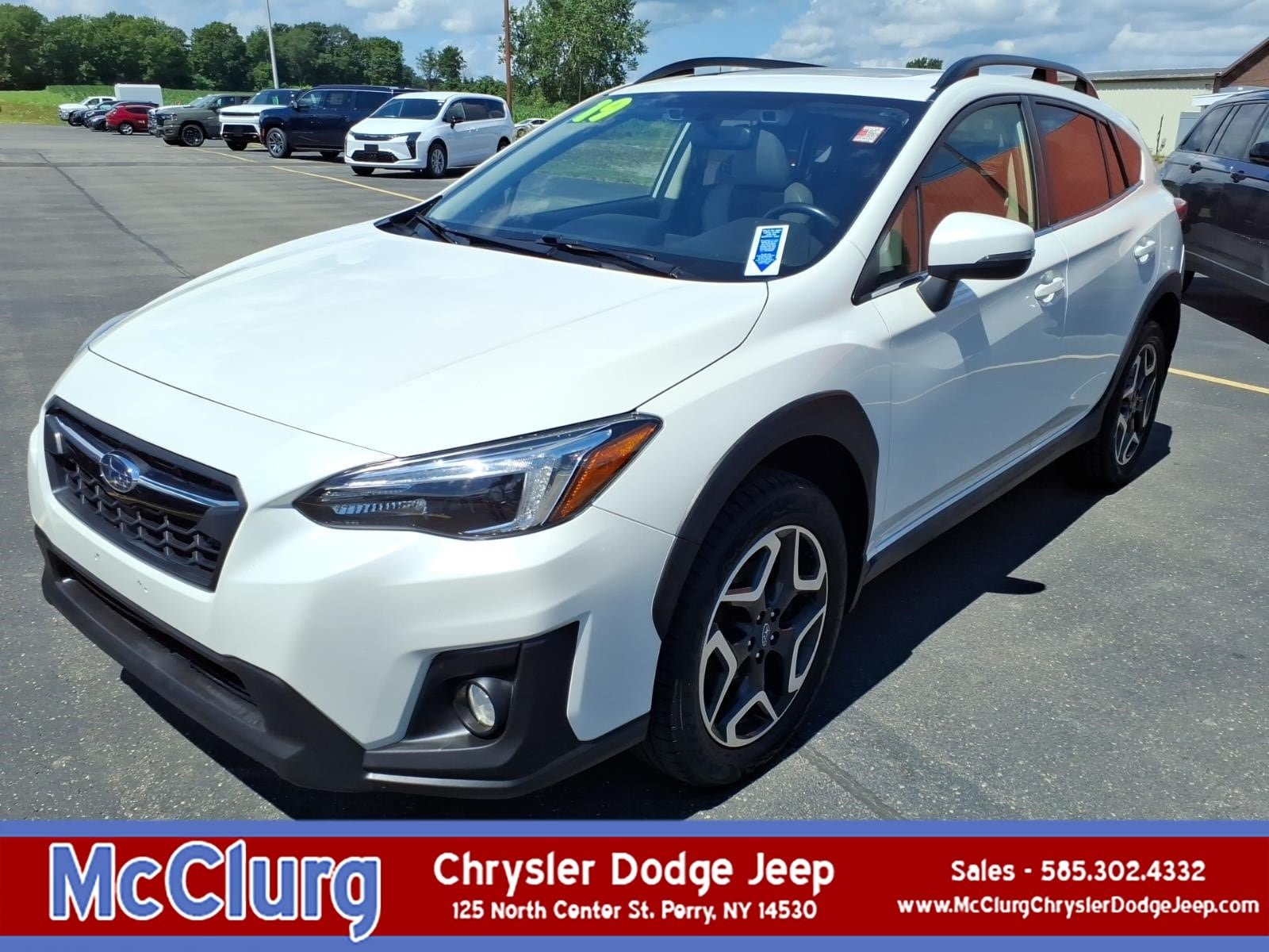 Used 2019 Subaru Crosstrek 2.0i Limited w/ Moonroof Package w/Navigation AWD/4WD image 1