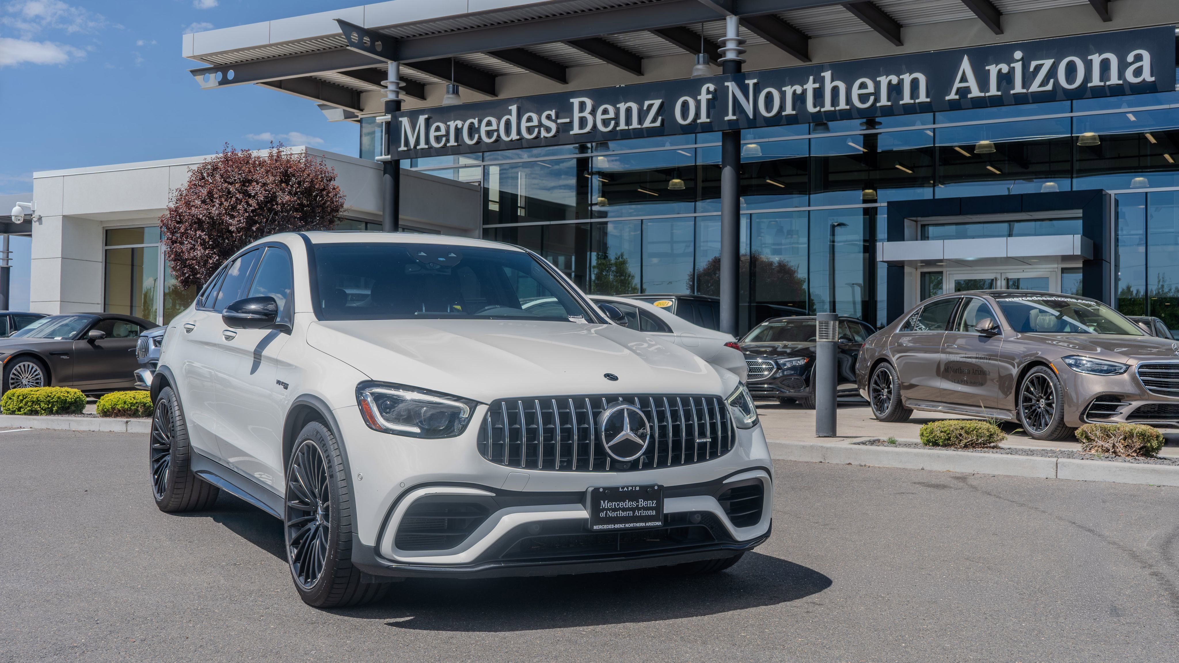 Used 2020 Mercedes-Benz GLC 63 AMG 4MATIC Coupe image 1