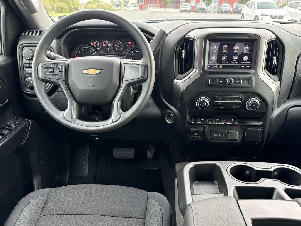 New 2026 Chevrolet Silverado 1500 Custom w/ Turbomax Blackout Package AWD/4WD image 2