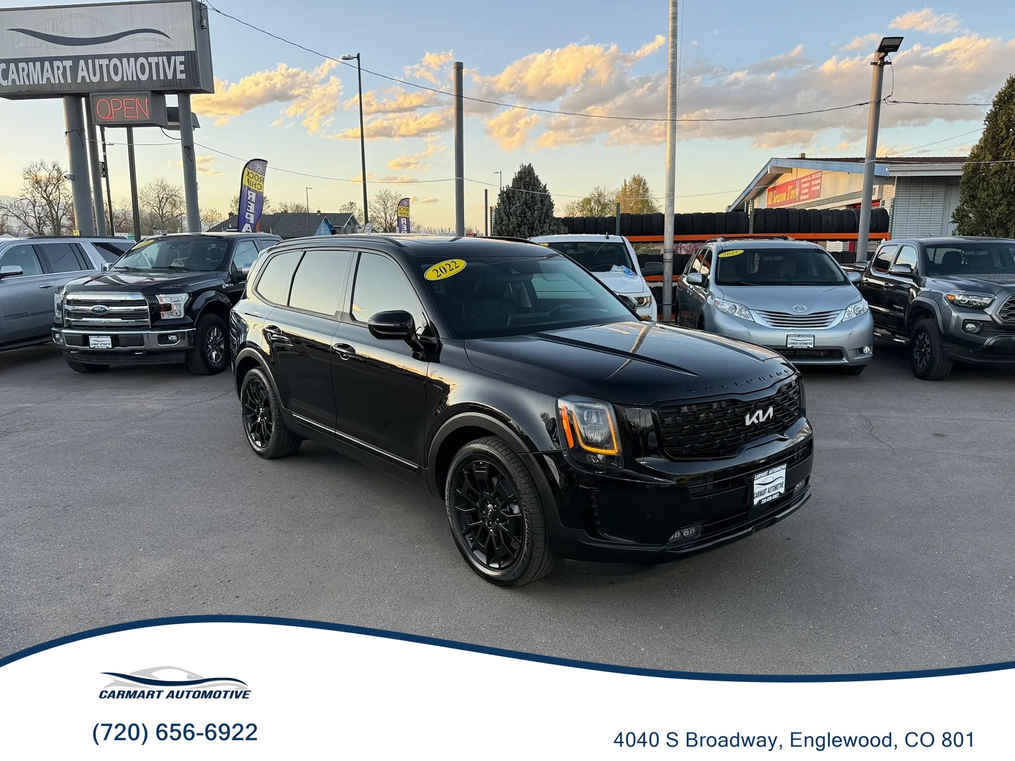 Used 2022 Kia Telluride SX w/ Nightfall Edition Package image 1