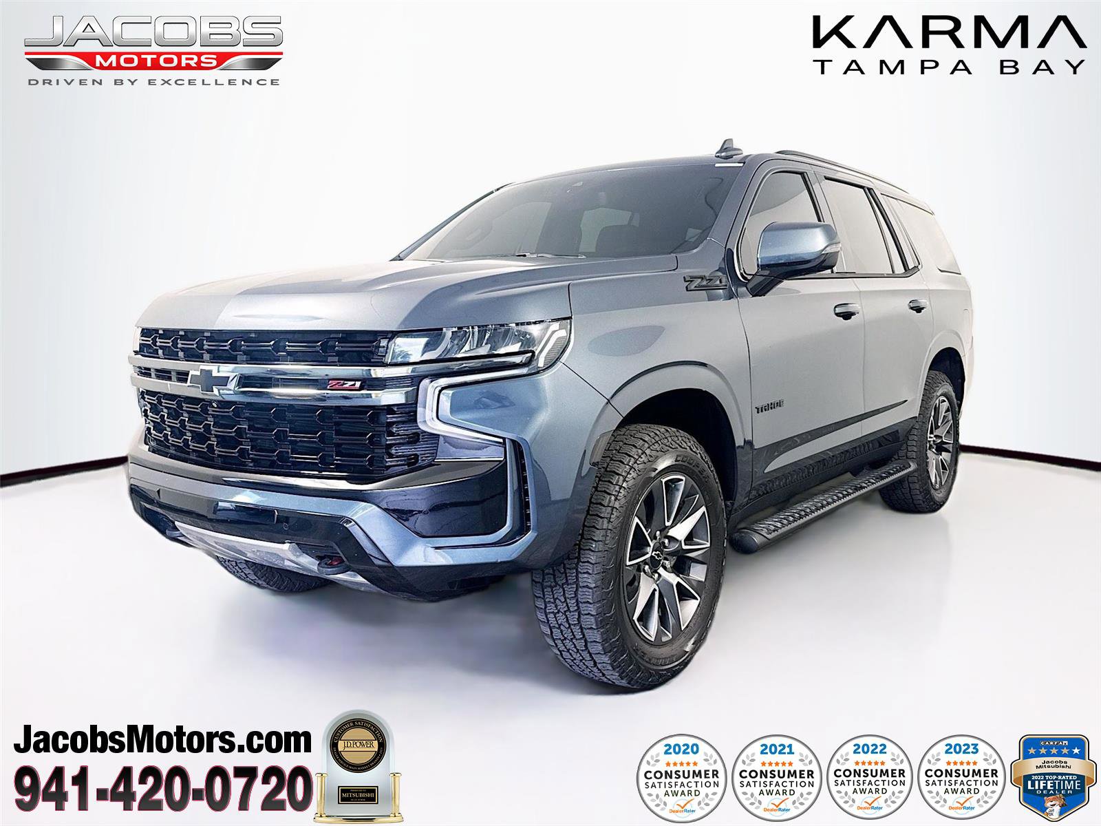 Used 2021 Chevrolet Tahoe Z71 w/ Luxury Package AWD/4WD image 1