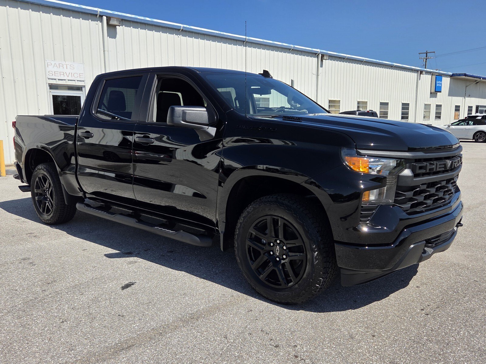 New 2026 Chevrolet Silverado 1500 Custom w/ Turbomax Blackout Package RWD image 7