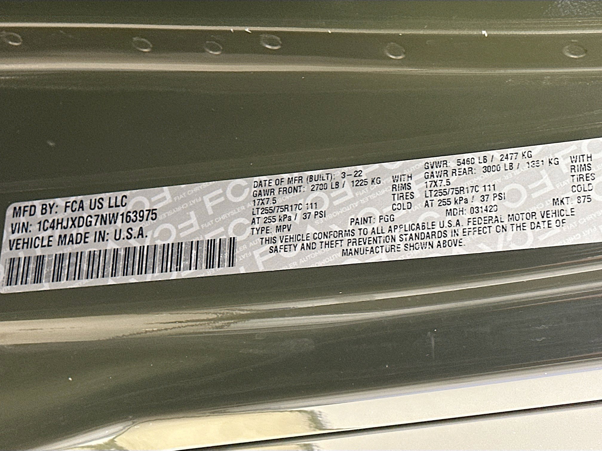 Certified 2022 Jeep Wrangler Unlimited Sport image 34