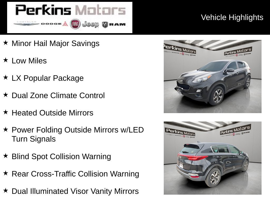 Used 2020 Kia Sportage LX w/ LX Popular Package AWD/4WD image 7
