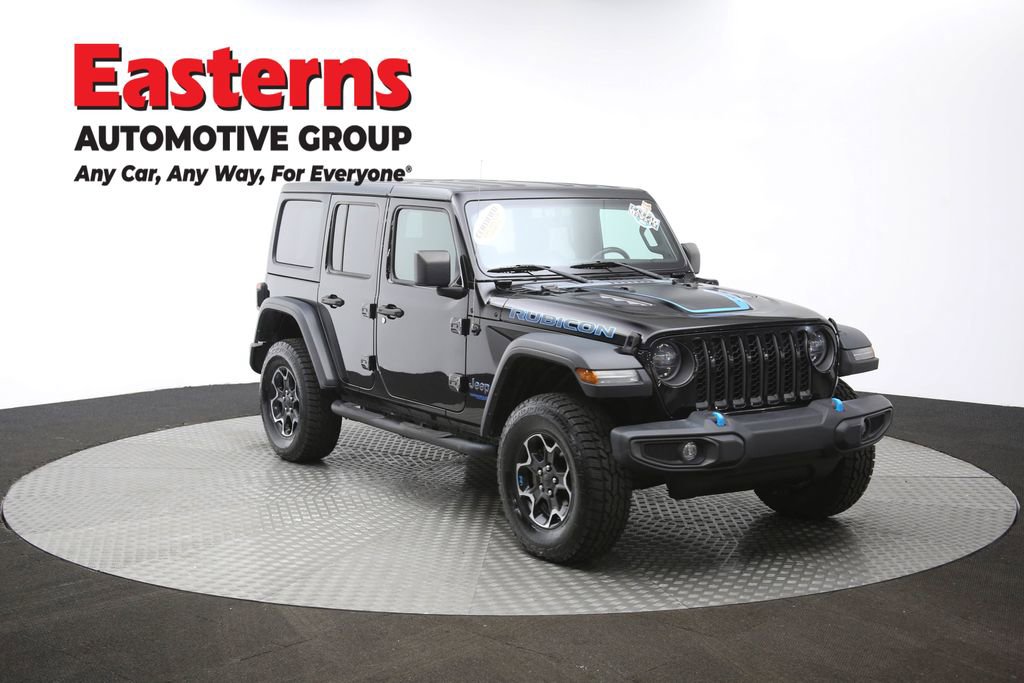 Used 2022 Jeep Wrangler Unlimited Rubicon 4xe w/ Cold Weather Group image 54