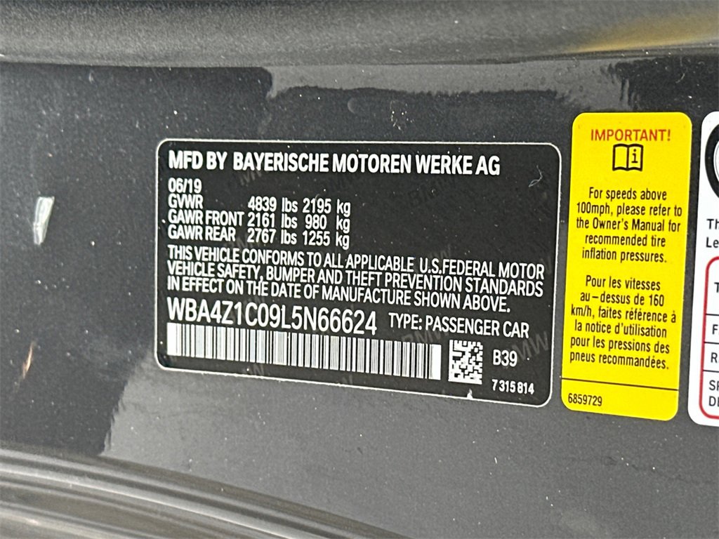 Used 2020 BMW 430i Convertible w/ Convenience Package image 32