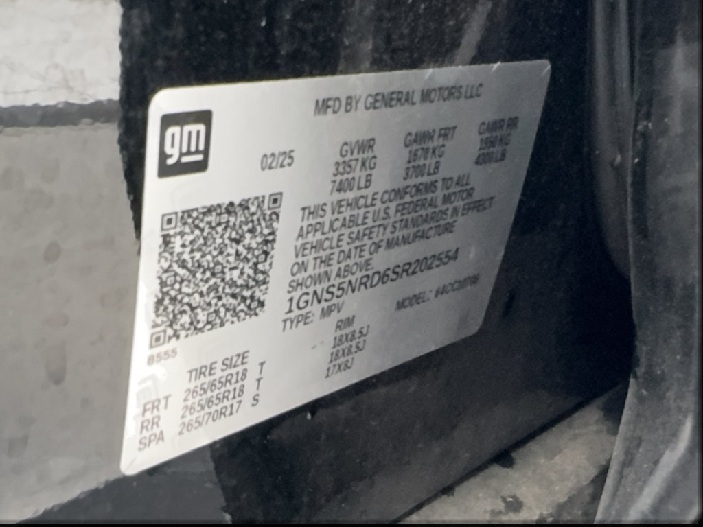 Used 2025 Chevrolet Tahoe LT RWD image 59