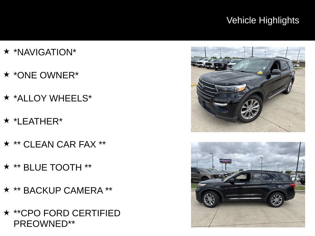 Used 2022 Ford Explorer XLT w/ Equipment Group 202A RWD image 4