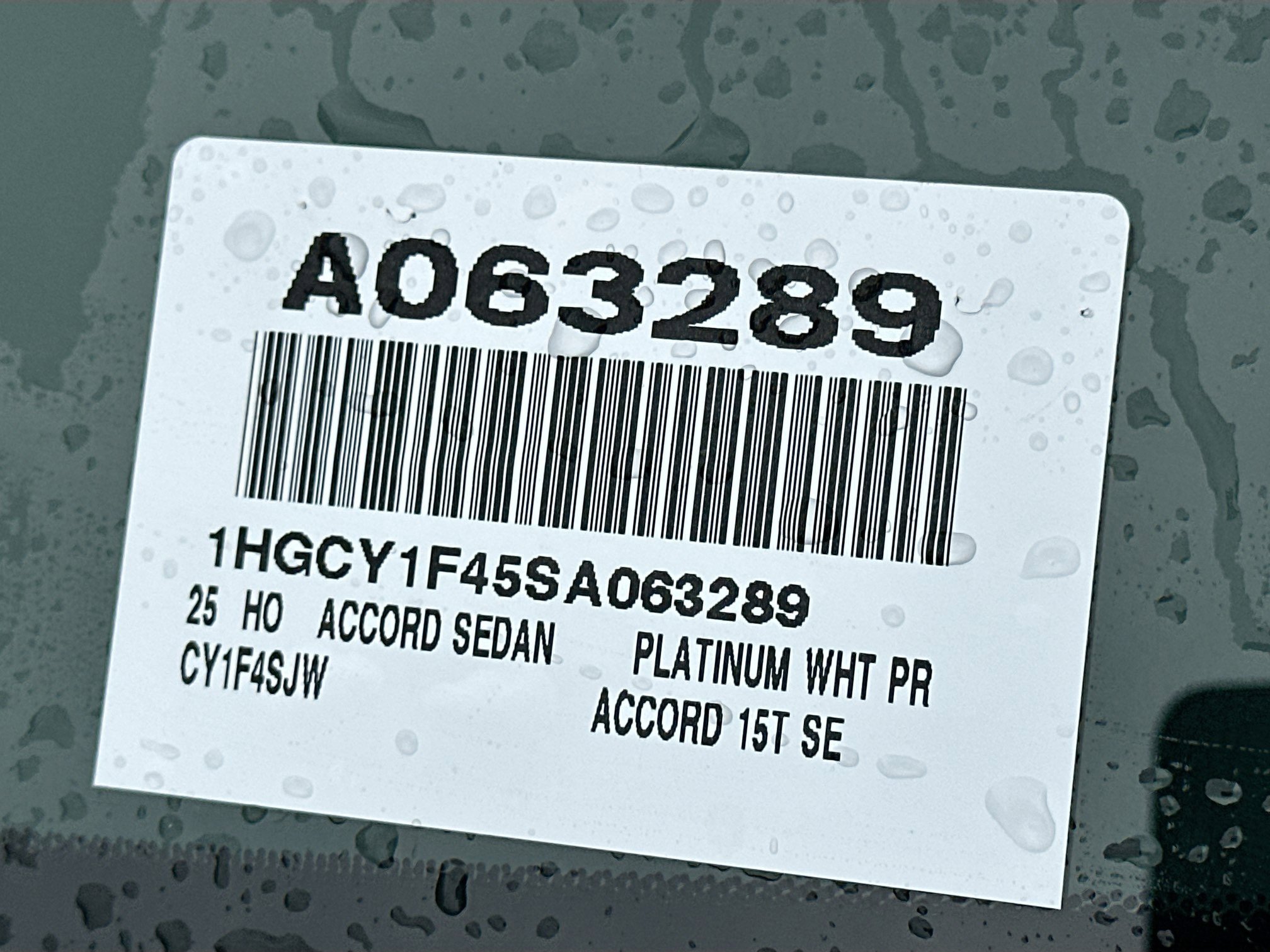 New 2025 Honda Accord SE image 26