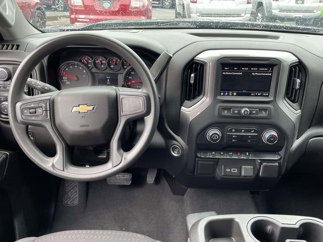 Used 2024 Chevrolet Silverado 1500 Custom w/ Turbomax Blackout Package AWD/4WD image 14