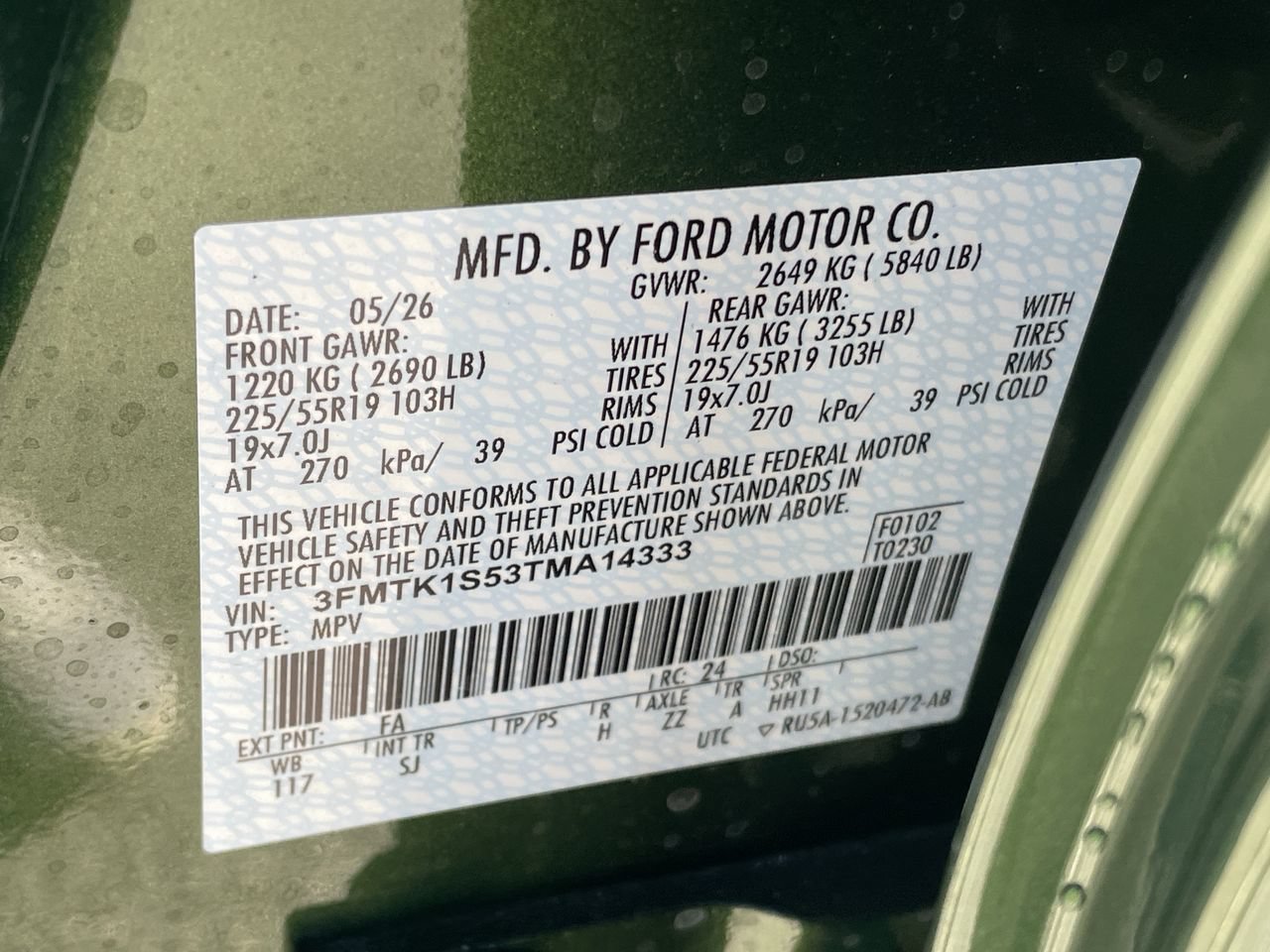 New 2026 Ford Mustang Mach-E Select AWD/4WD image 34