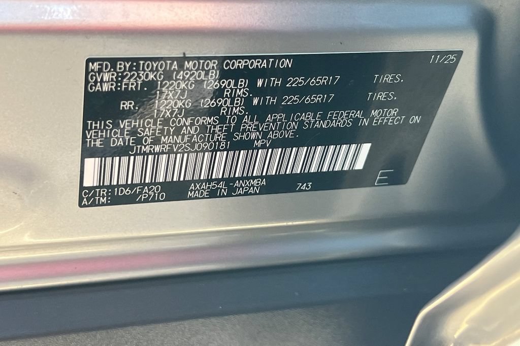 Certified 2025 Toyota RAV4 XLE AWD/4WD image 30