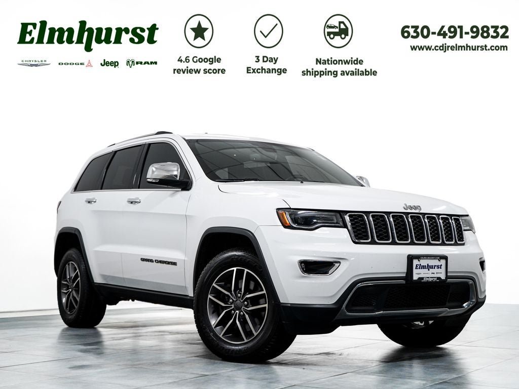 Used 2021 Jeep Grand Cherokee Limited w/ Premium Lighting Group