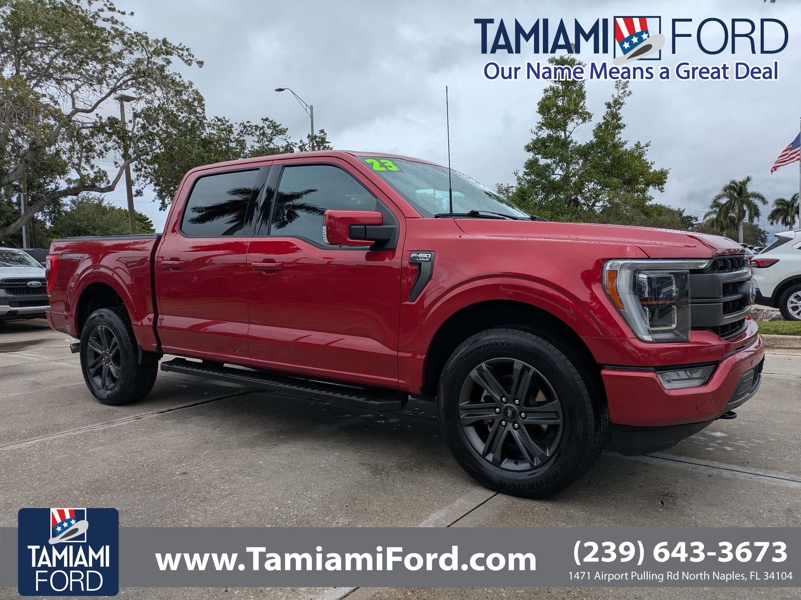 Certified 2023 Ford F150 Lariat w/ Equipment Group 502A High AWD/4WD image 1