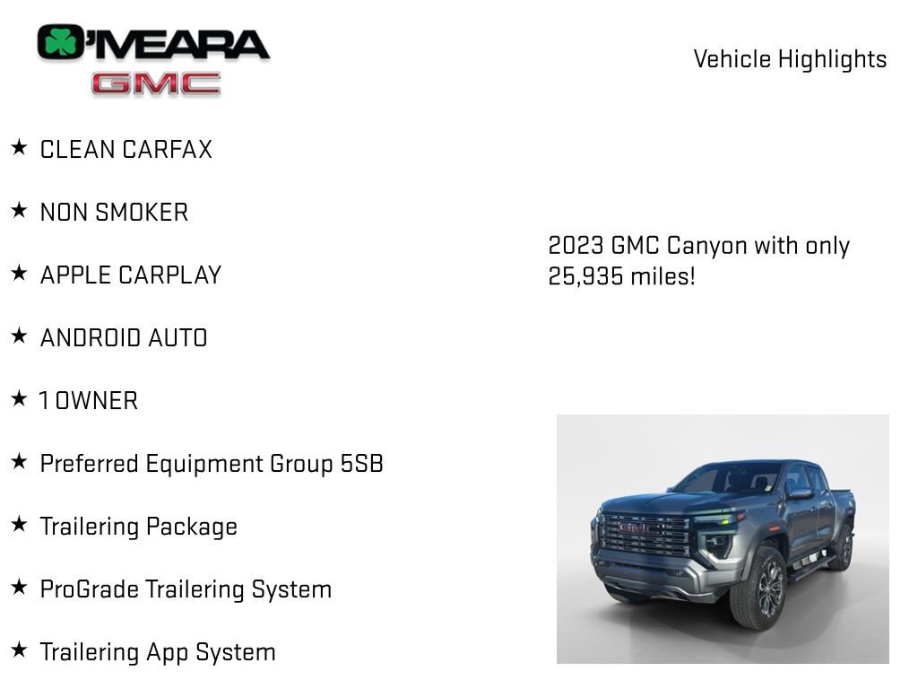 Used 2023 GMC Canyon Denali image 8