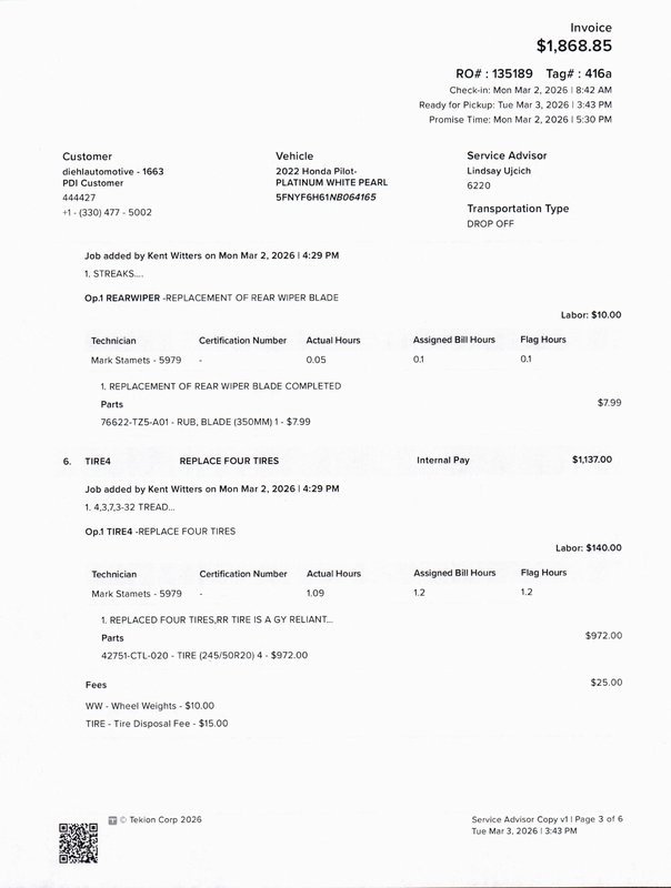 Used 2022 Honda Pilot Touring image 39