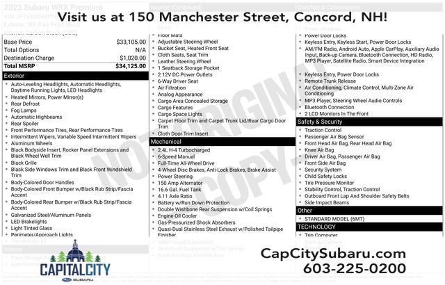 Used 2023 Subaru WRX Premium image 30