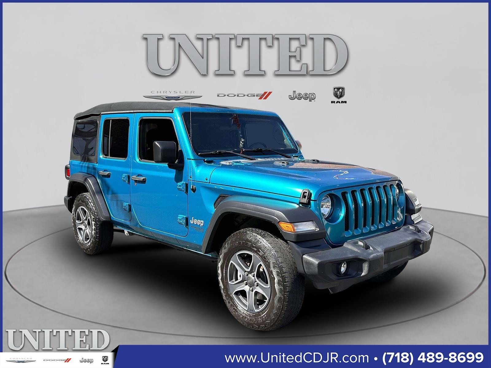 Certified 2019 Jeep Wrangler Unlimited Sport S