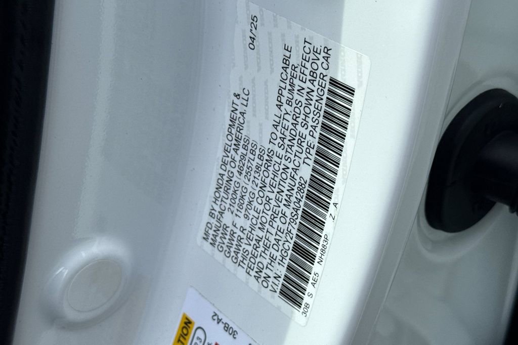 Certified 2025 Honda Accord Sport image 27