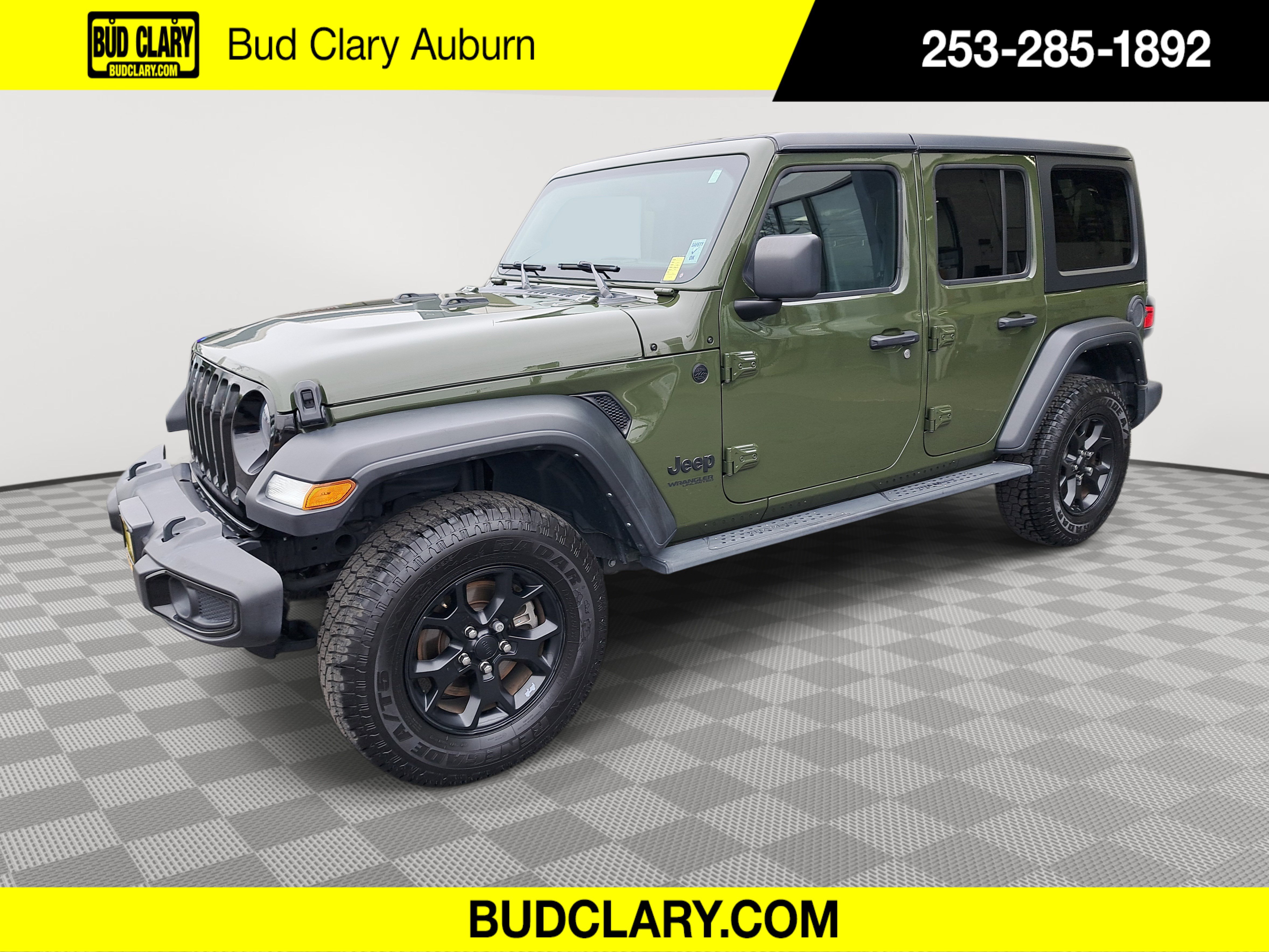 Used 2021 Jeep Wrangler Unlimited Sport