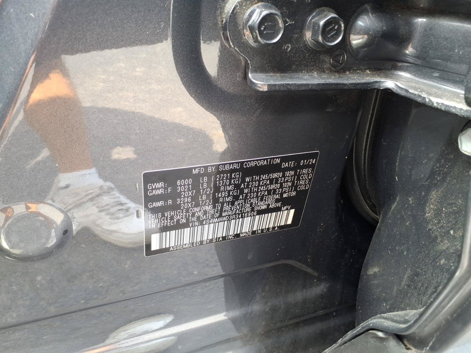 Used 2024 Subaru Ascent Touring AWD/4WD image 14