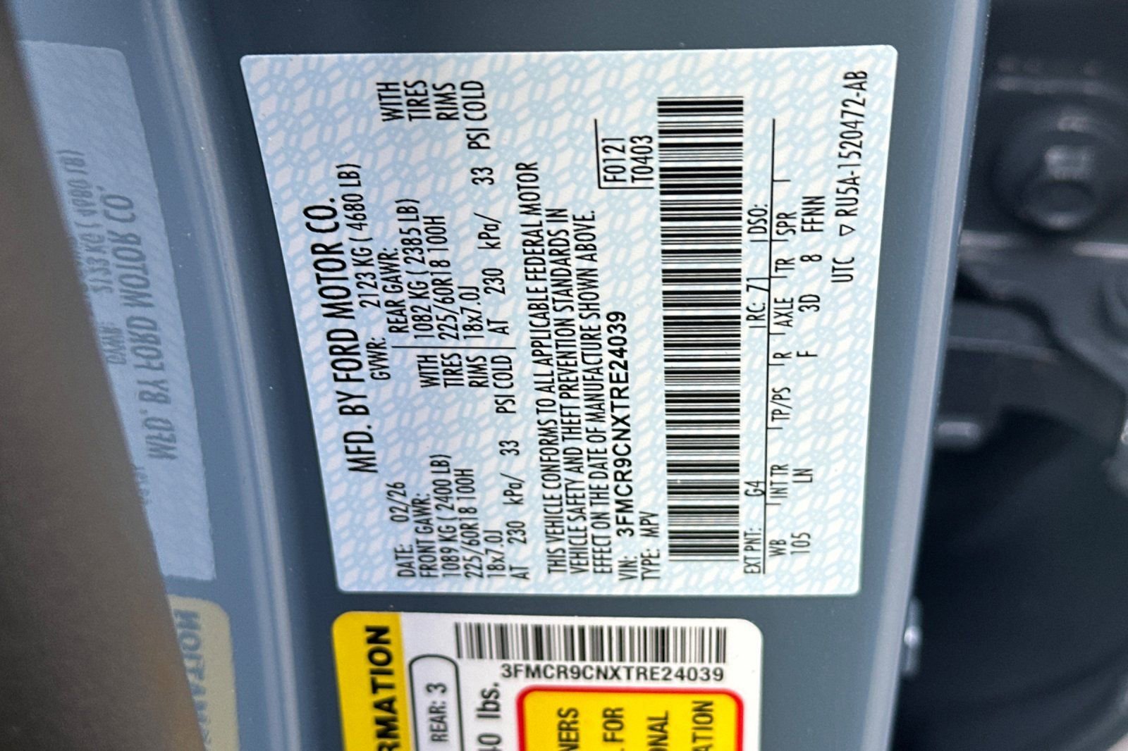 New 2026 Ford Bronco Sport Outer Banks w/ Outer Banks Tech Package+ image 28