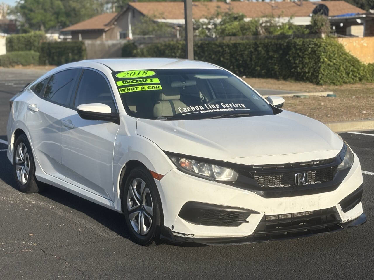 Used 2018 Honda Civic LX image 1