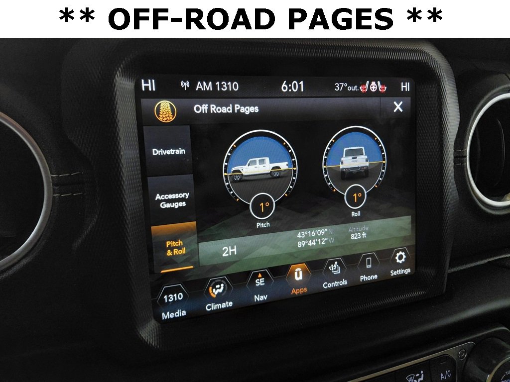 Certified 2022 Jeep Gladiator Overland w/ Popular Equipment Package image 21