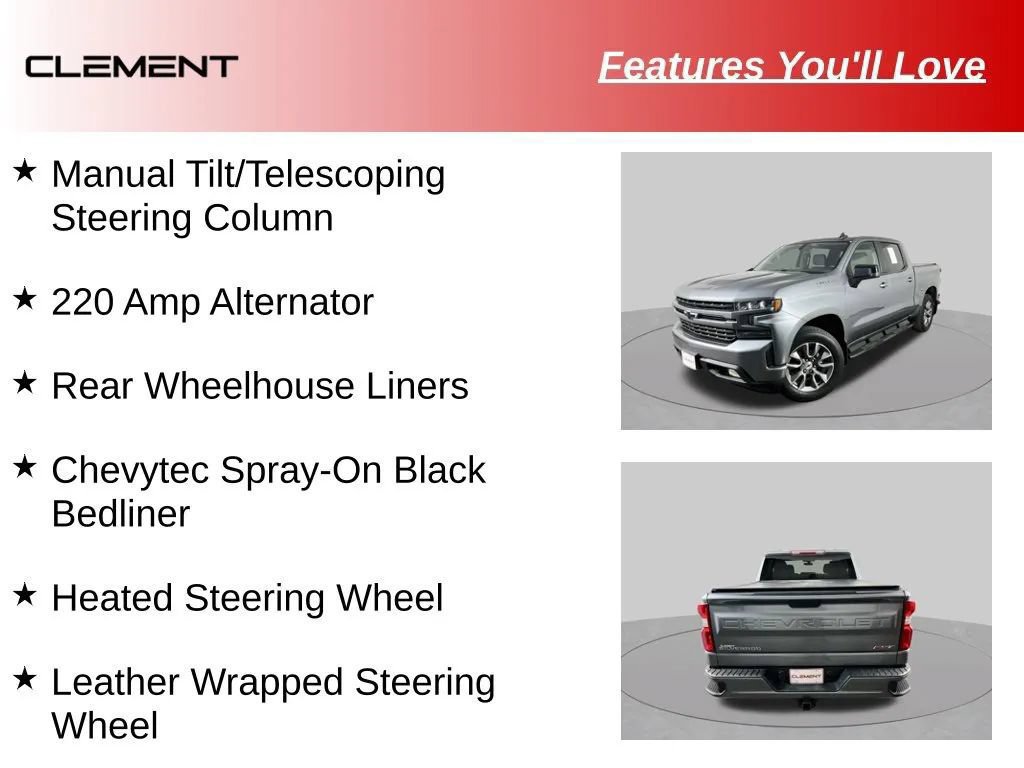 Used 2021 Chevrolet Silverado 1500 RST w/ Bed Protection Package AWD/4WD image 49