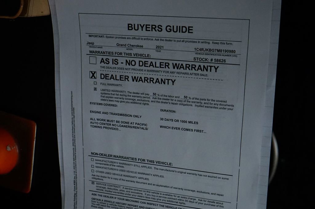 Used 2021 Jeep Grand Cherokee L Limited AWD/4WD image 49