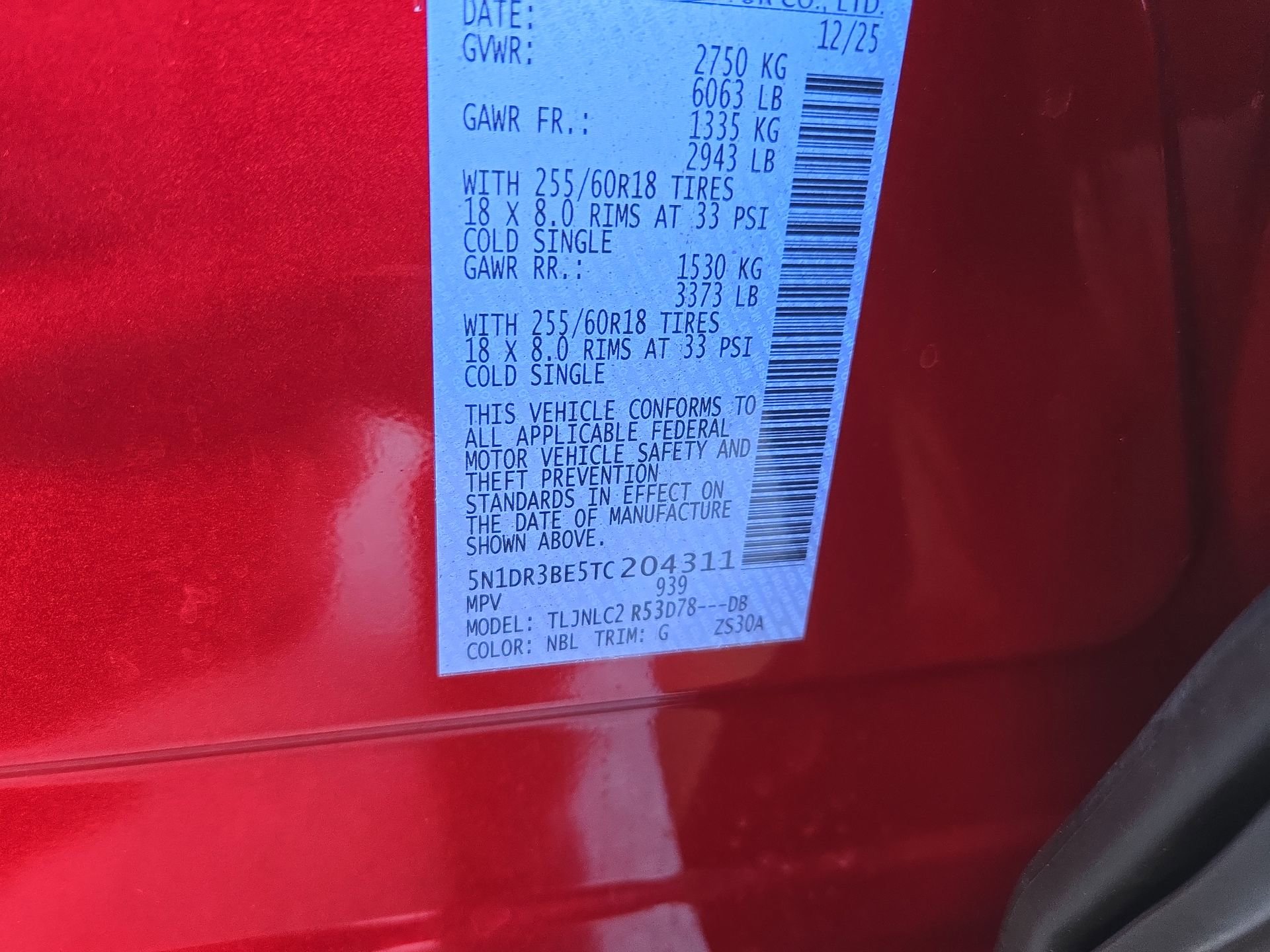 New 2026 Nissan Pathfinder SV image 39