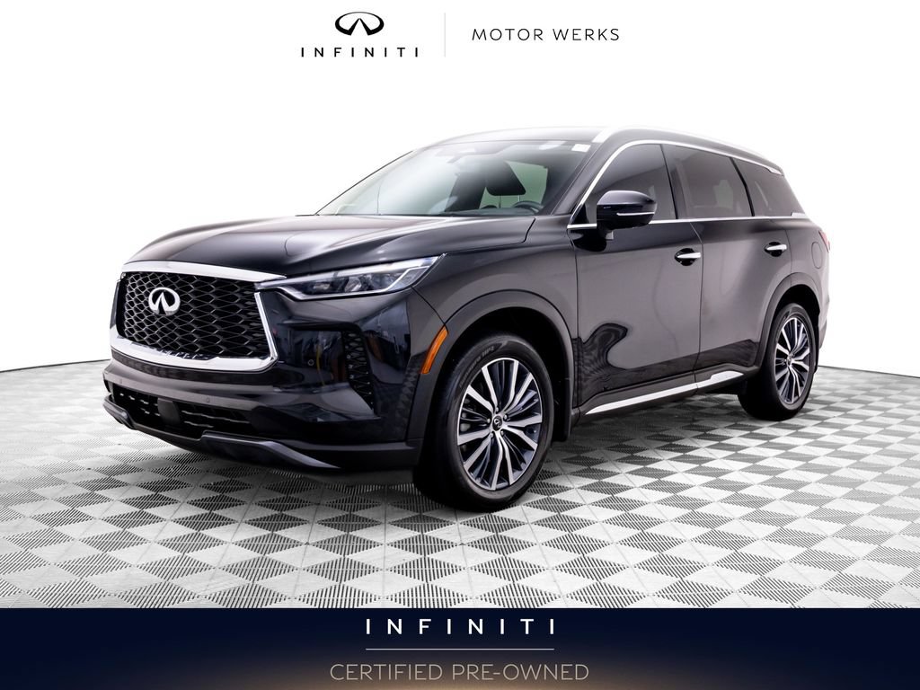 Certified 2023 INFINITI QX60 Sensory w/ Vision Package AWD/4WD 360° Tour