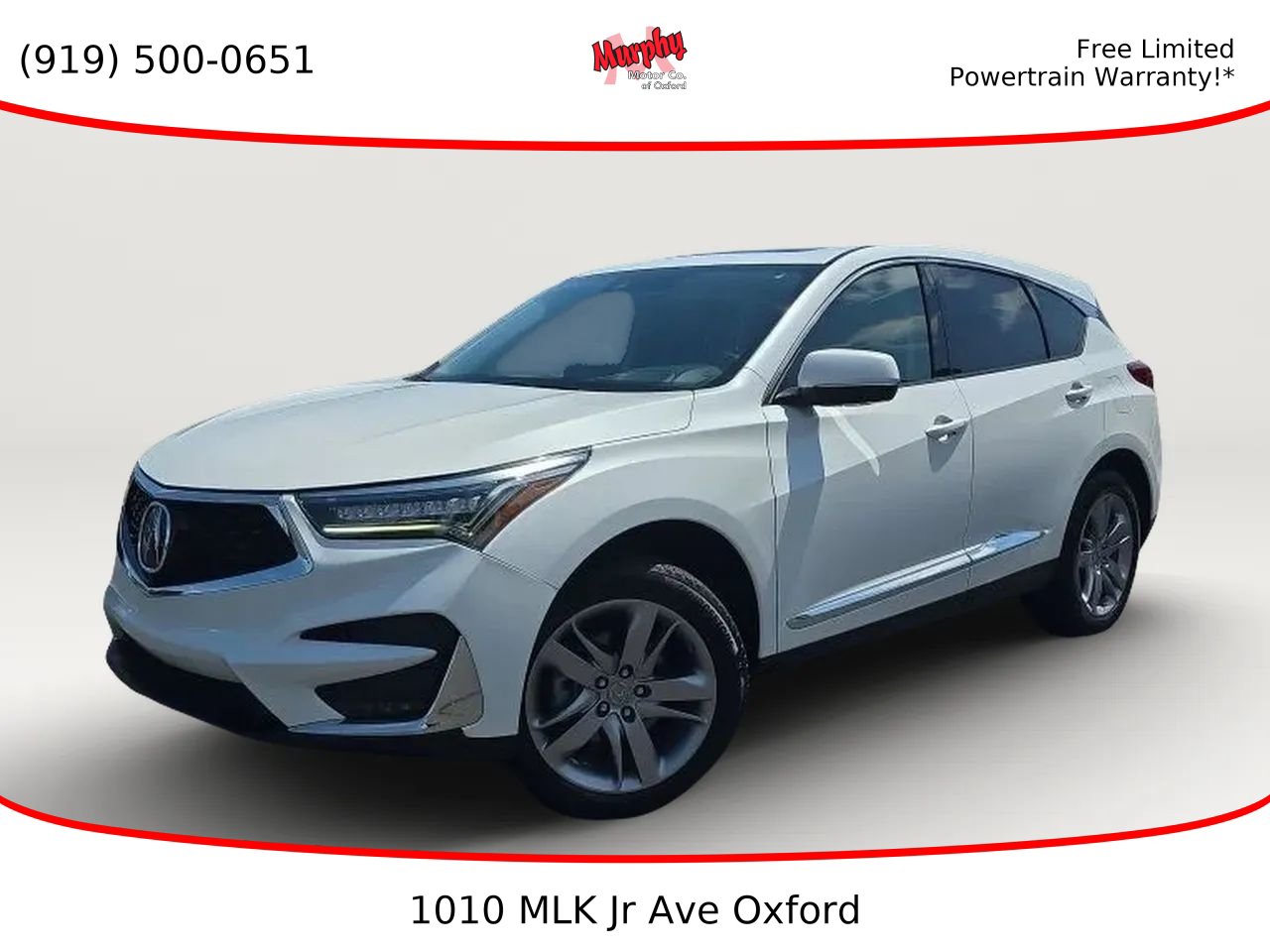 Used 2021 Acura RDX w/ Advance Package