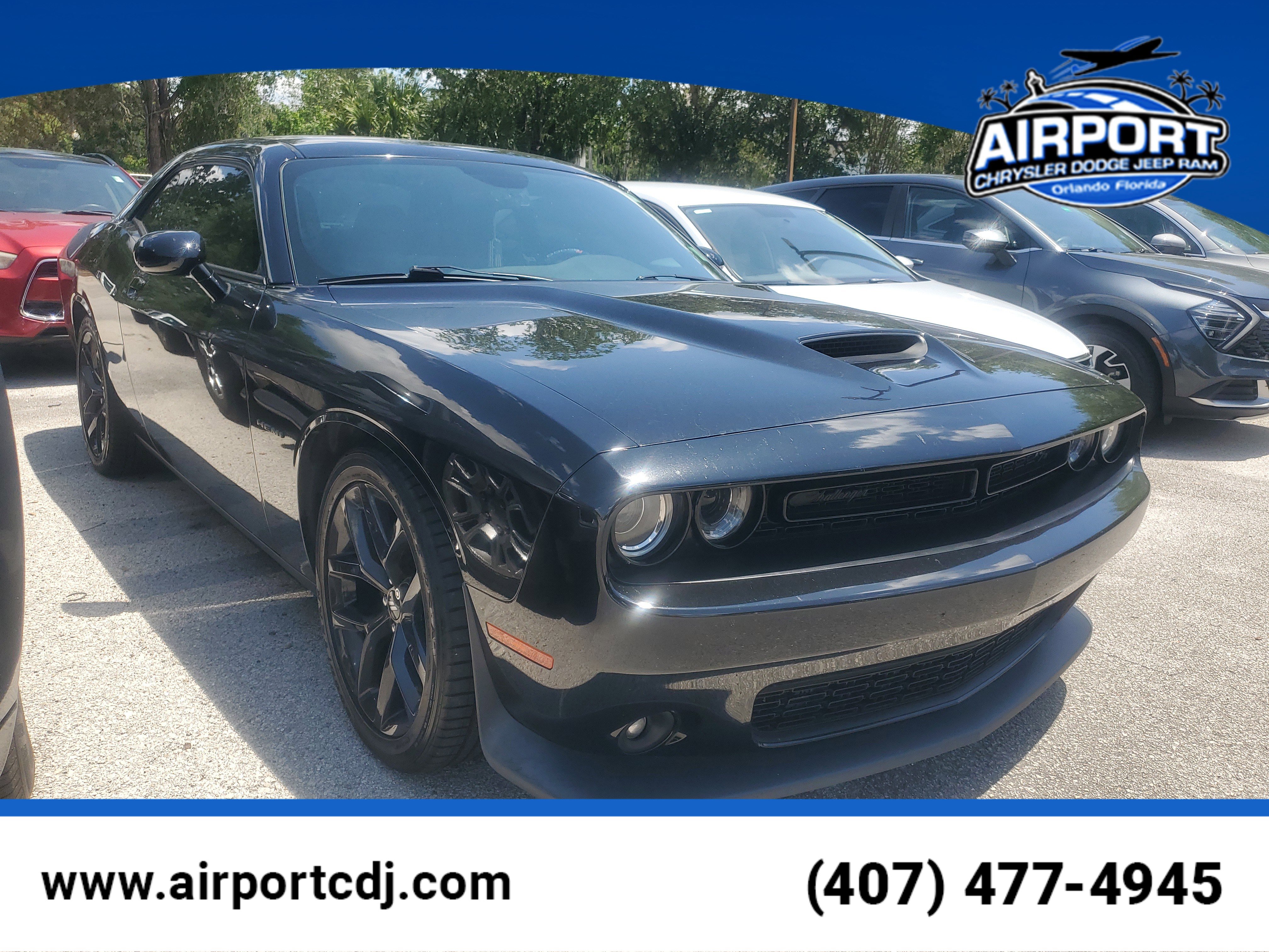 Used 2020 Dodge Challenger R/T w/ Blacktop Package RWD image 1