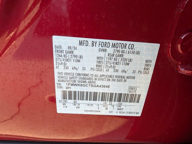 Used 2025 Ford Explorer ST AWD/4WD image 41