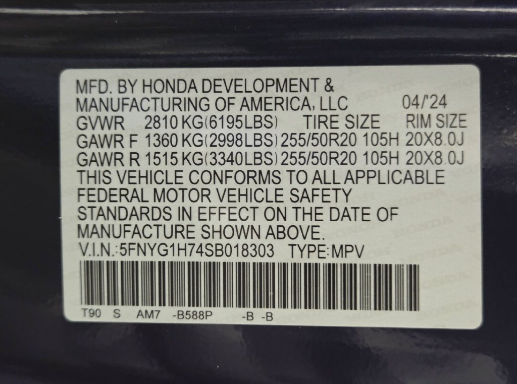 Used 2025 Honda Pilot Touring image 33
