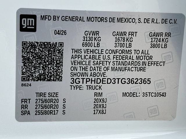 New 2026 GMC Sierra 1500 SLT RWD image 20