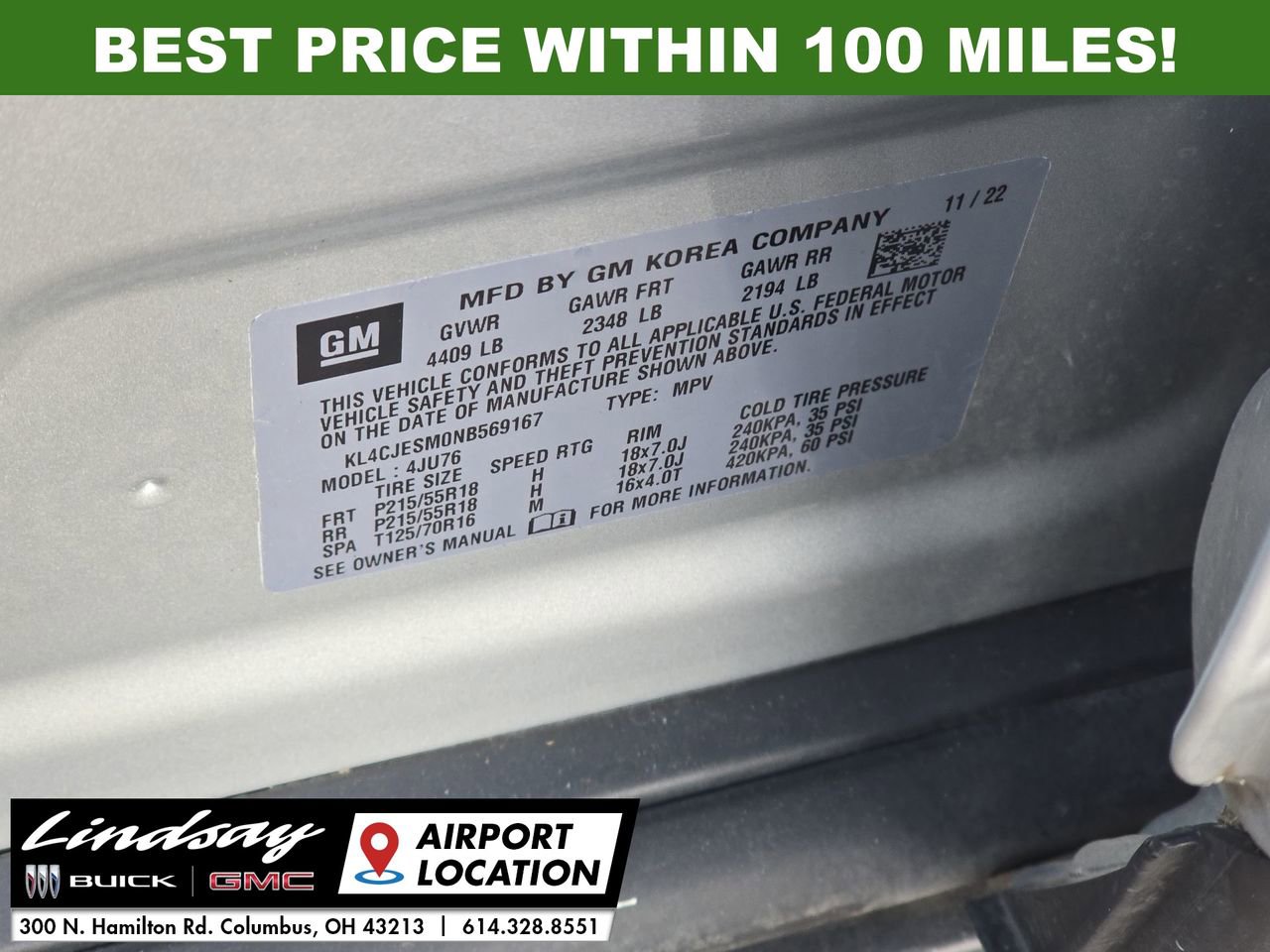 Used 2022 Buick Encore Preferred w/ Safety Package AWD/4WD image 33