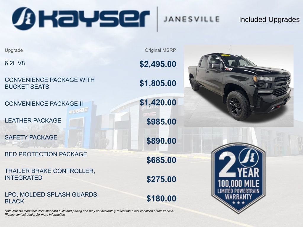 Used 2020 Chevrolet Silverado 1500 LT Trail Boss image 2