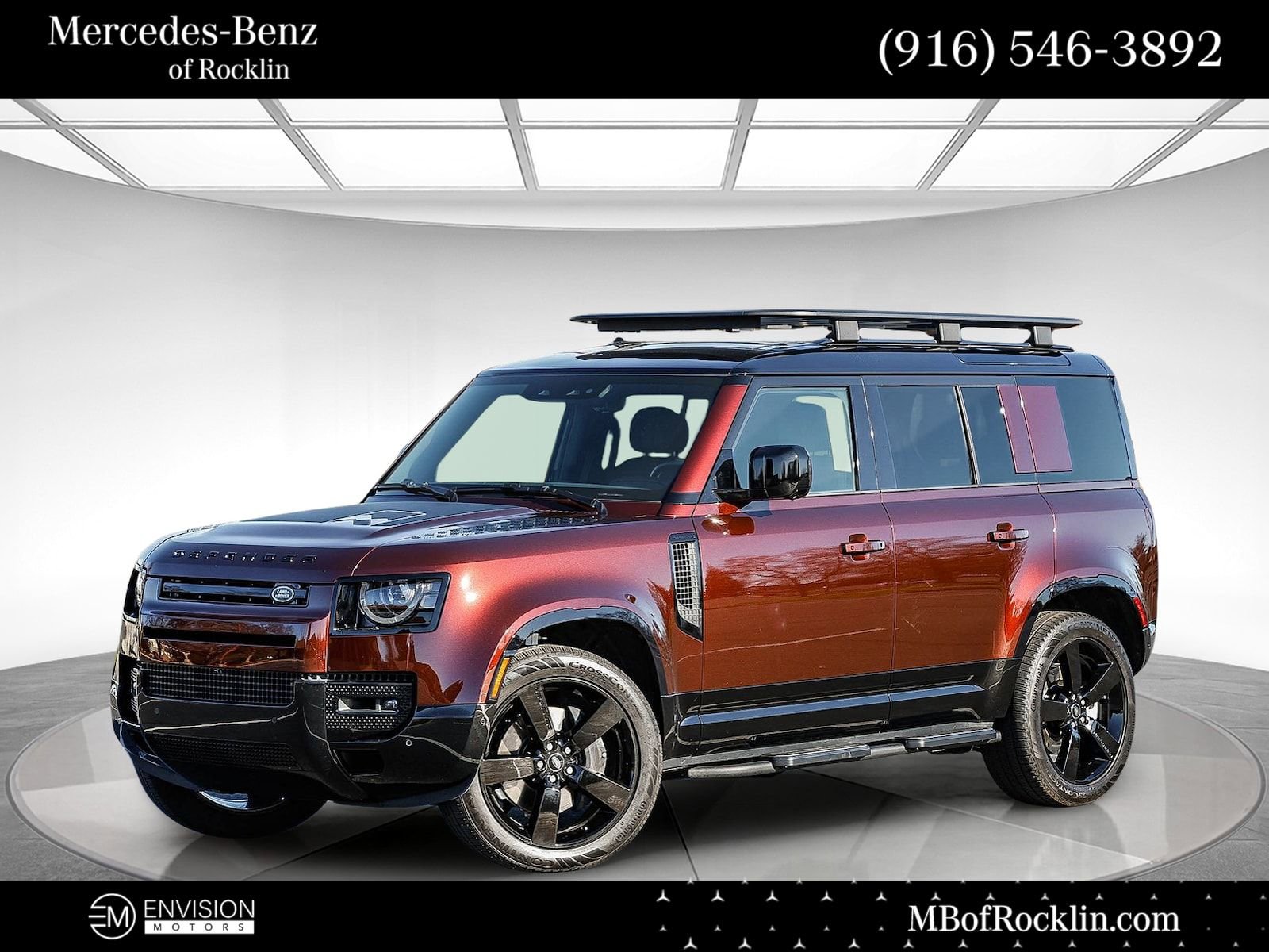 Used 2025 Land Rover Defender 110 Sedona Red Edition video 1