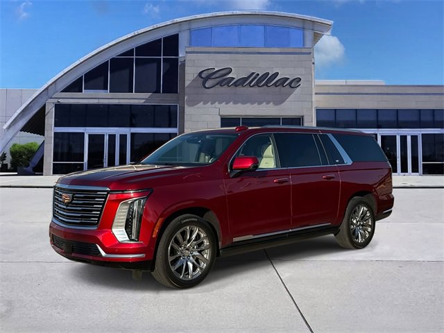 Certified 2025 Cadillac Escalade ESV Premium Luxury Platinum w/ LPO, Radiant Package image 1
