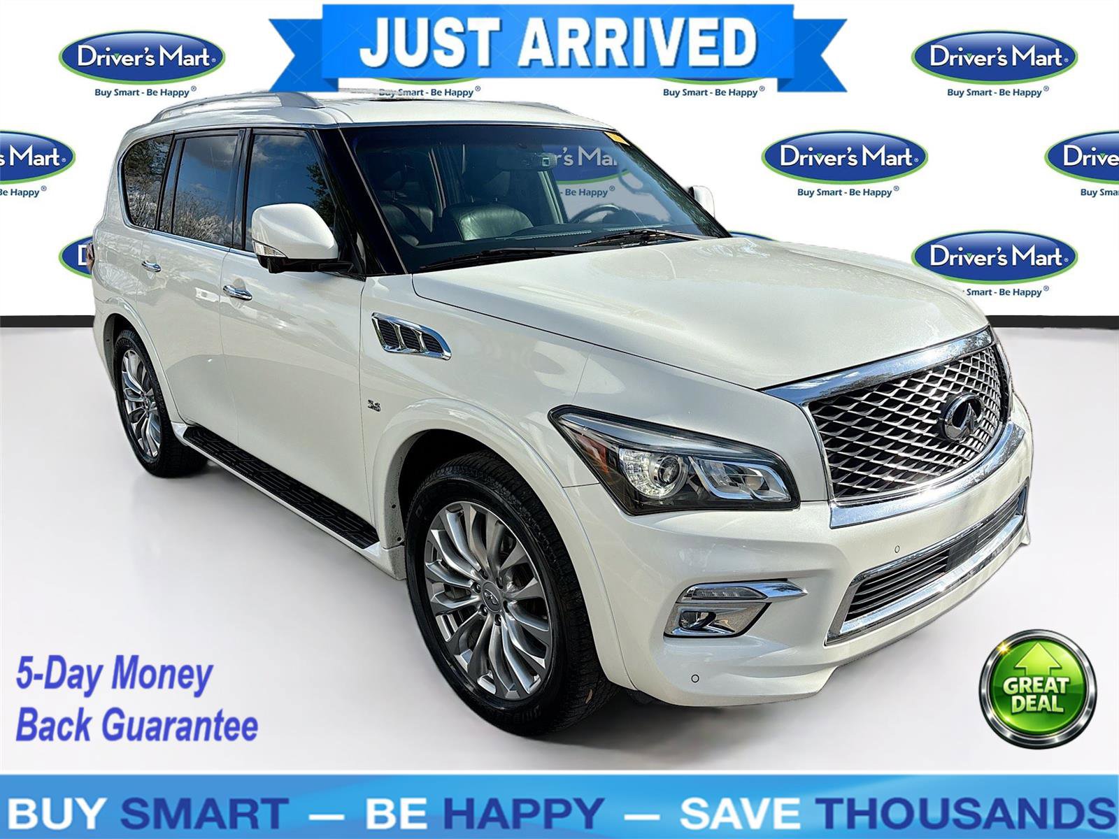 Used 2016 INFINITI QX80 Luxe w/ 22" Wheel Package