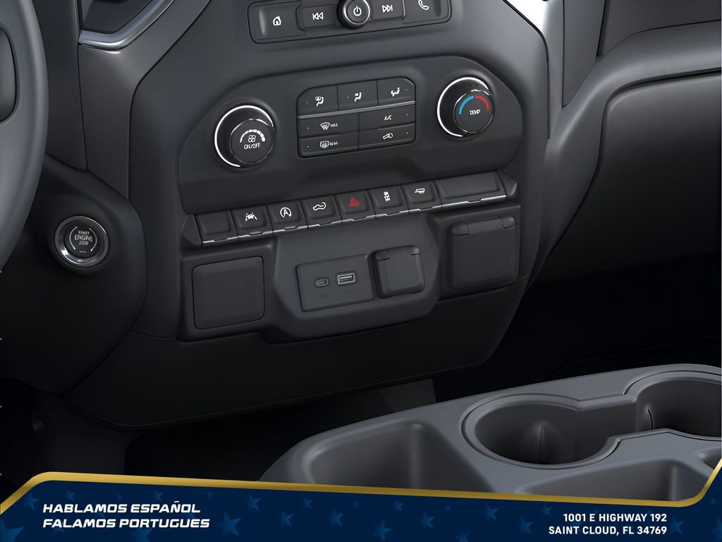 New 2026 Chevrolet Silverado 1500 Custom w/ Turbomax Blackout Package RWD image 17