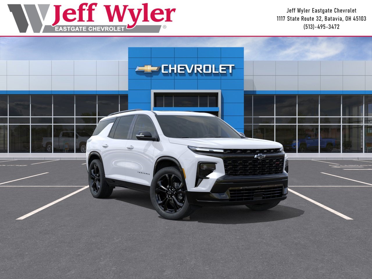 New 2027 Chevrolet Traverse RS w/ LPO, Floor Liner Package FWD image 1
