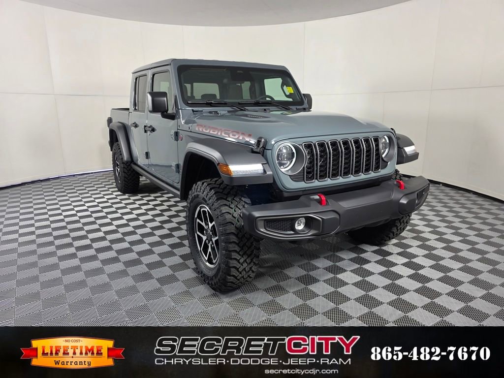 New 2026 Jeep Gladiator Rubicon w/ Steel Power Dome Hood Package