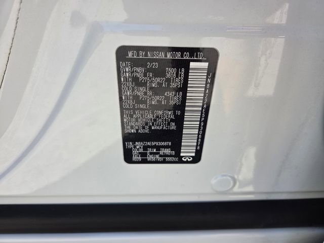 Certified 2023 INFINITI QX80 Premium Select w/ Cargo Package image 24