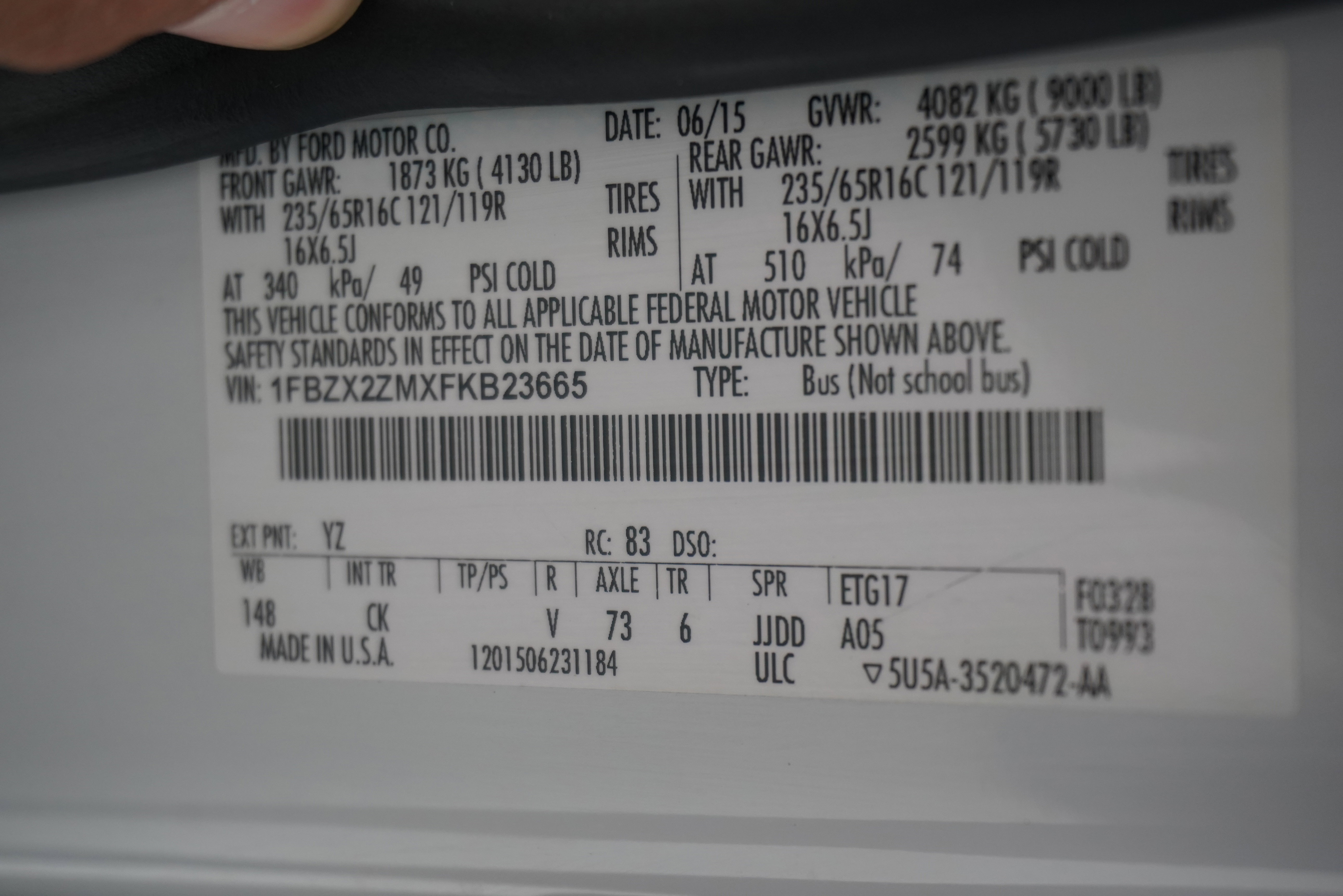 Used 2015 Ford Transit 350 XLT RWD image 25