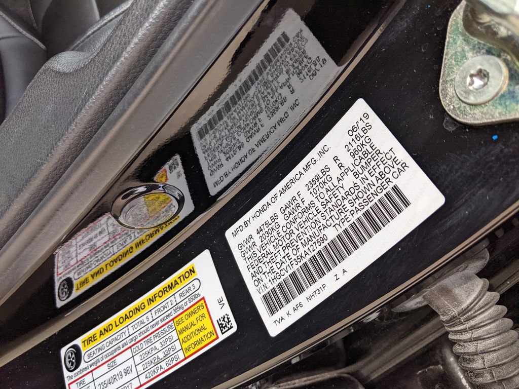 Used 2019 Honda Accord Sport image 30