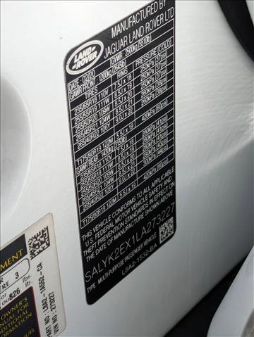 Used 2020 Land Rover Range Rover Velar R-Dynamic S image 29